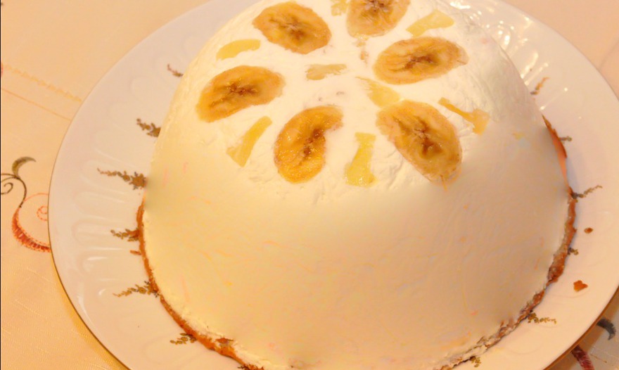 Сливочный мягкий торт