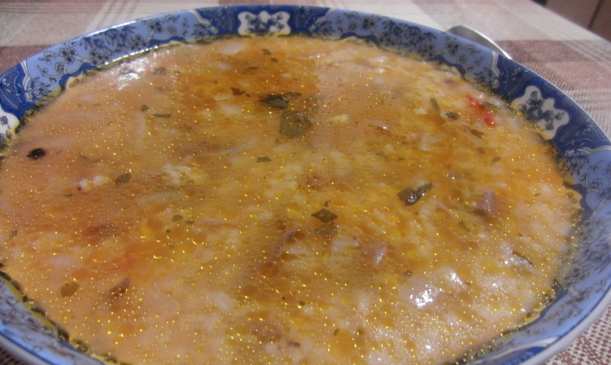 Харчо с бараниной и чили