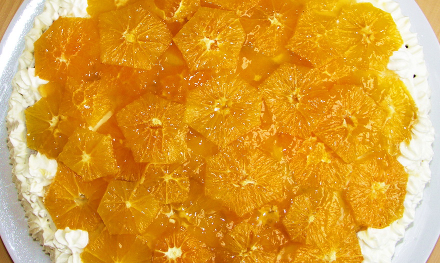 Торт "Апельсиновый"