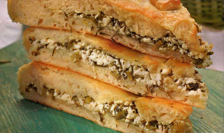 Осетинский пирог с зеленью