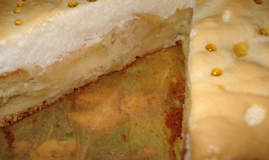 Яблочный пирог с безе ANNA973