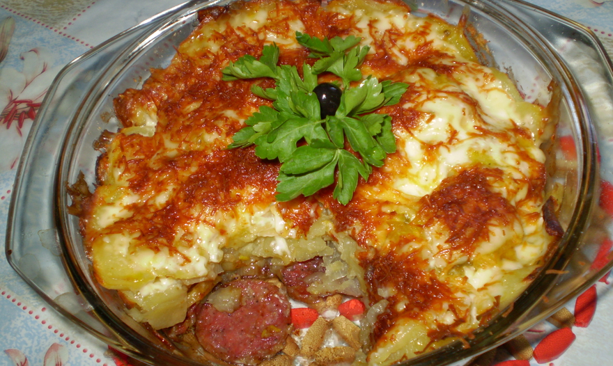 Печеная картошечка