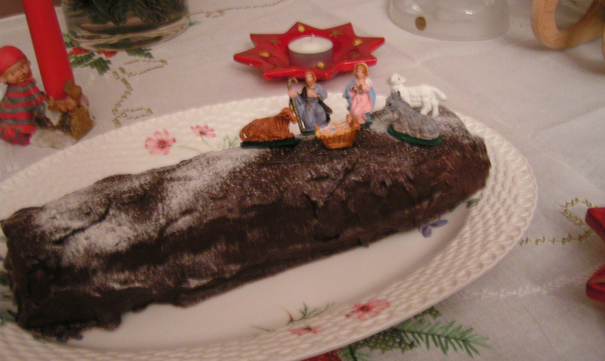Рождественское полено из Франции