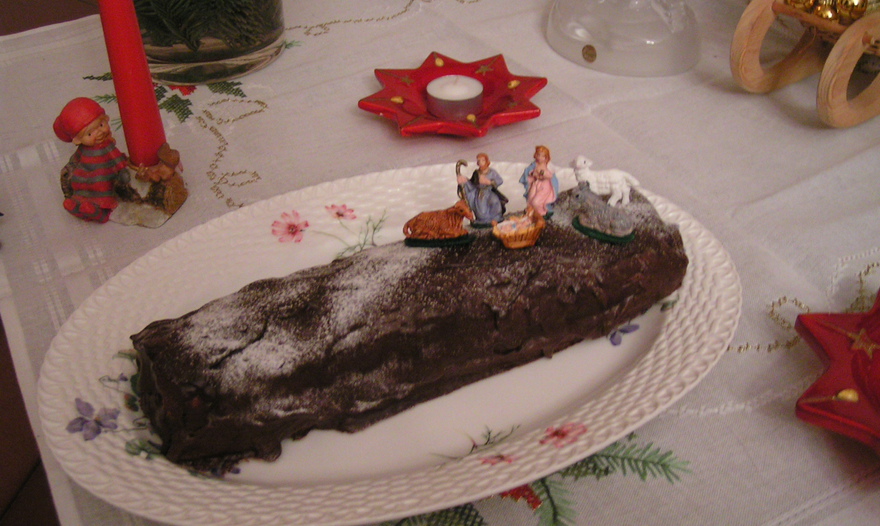 Рождественское полено из Франции