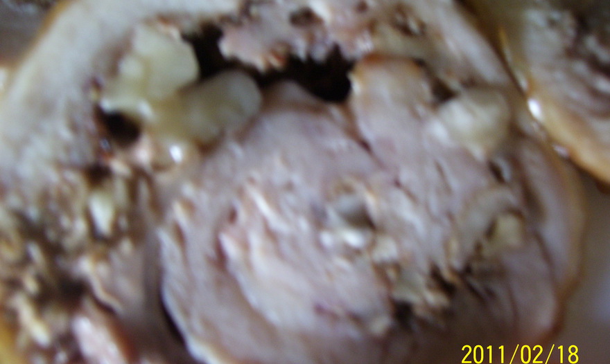 Куриные рулетики "Пикантные" с грецким орехом