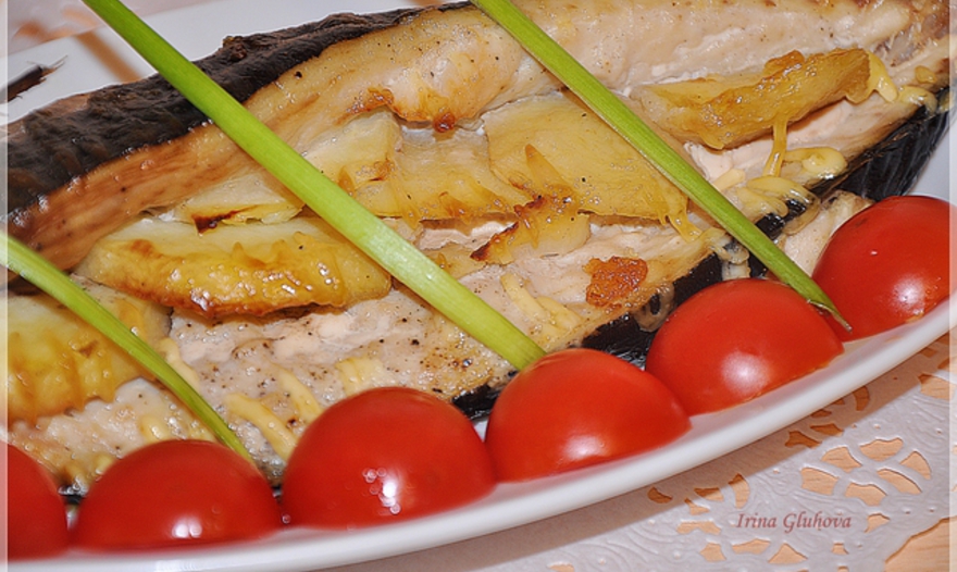 Фаршированная скумбрия