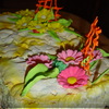 Торт "Цветы в пустыне"