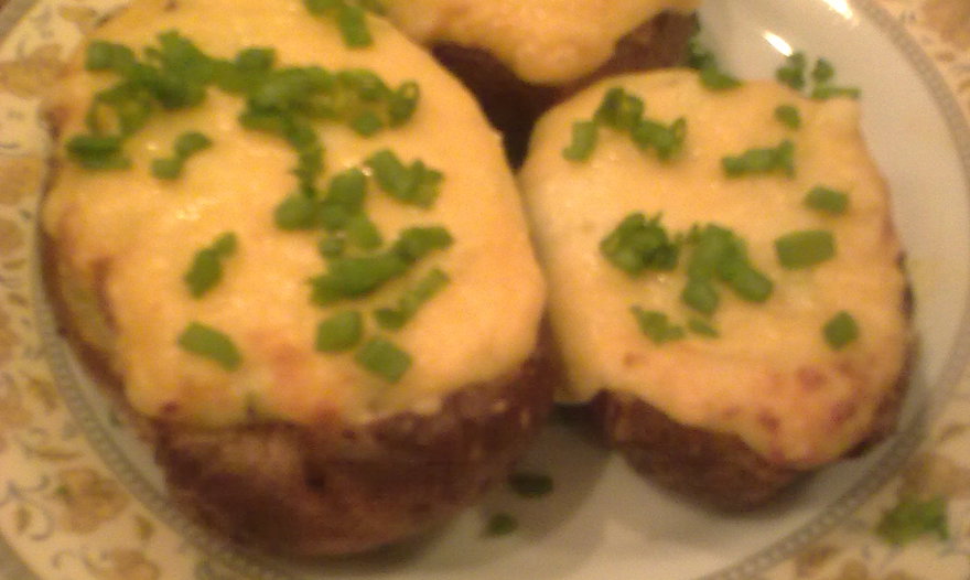 Дважды запеченная картошка