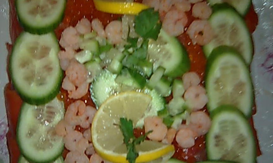 Шведский рыбный торт "Smörgåstårta" (Смёргасторте)