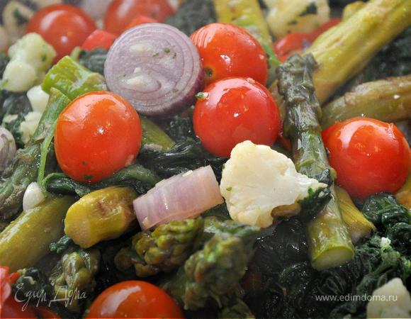 Феттучине с овощами (Primi Piatti con Verdura)