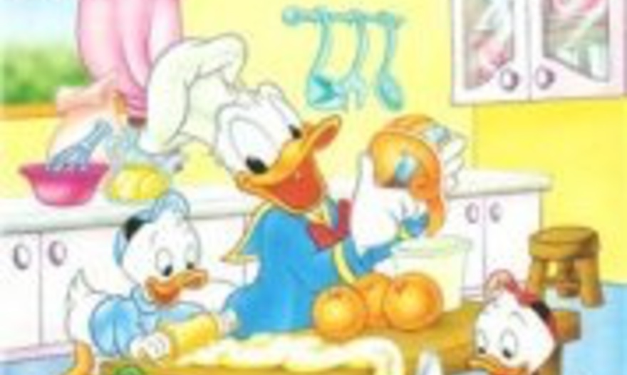 Булочки и коричные "улитки" Дональда Дака