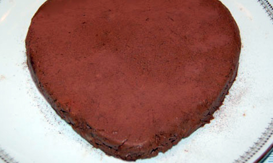 Шоколадное сердце