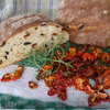+ Хлеб с помидорами, оливками и розмарином