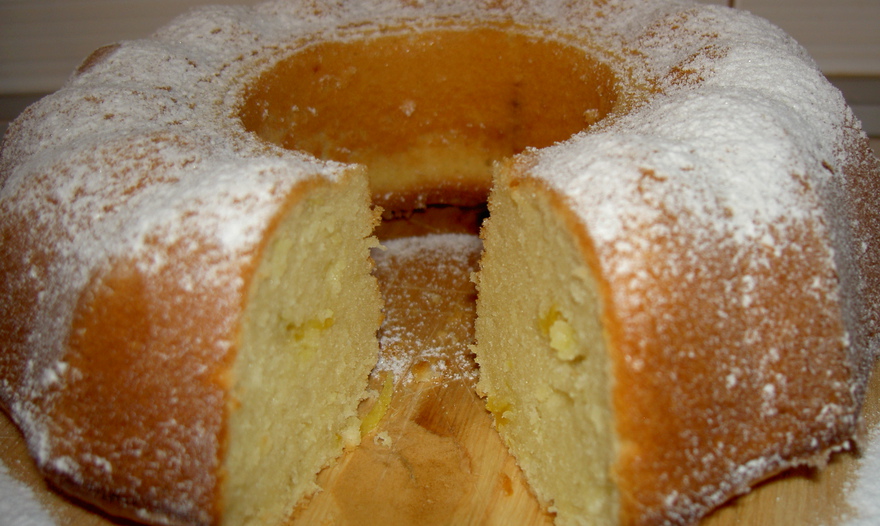 Лимонный кекс