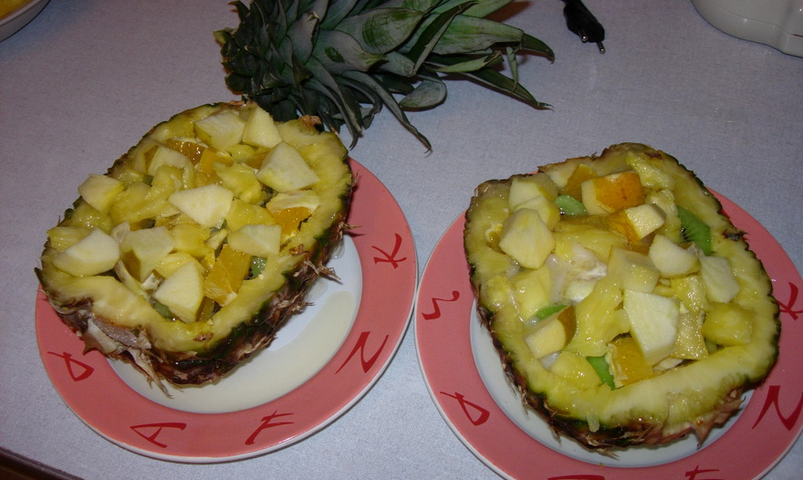 Экзотическая фантазия с шампанским