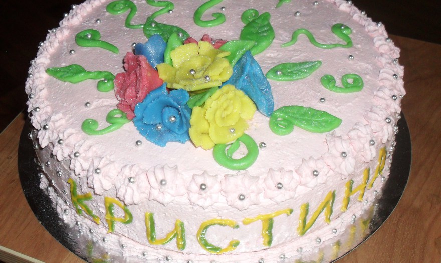 Торт "Из того, что есть под рукой")))