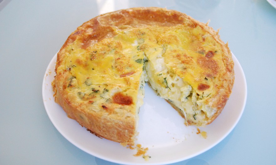 Картофельный пирог с сыром