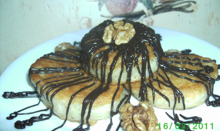 Оладьи из манной крупы