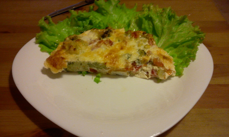 Фриттата с брокколи