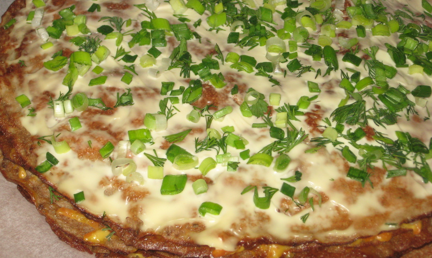 Печёночный торт.