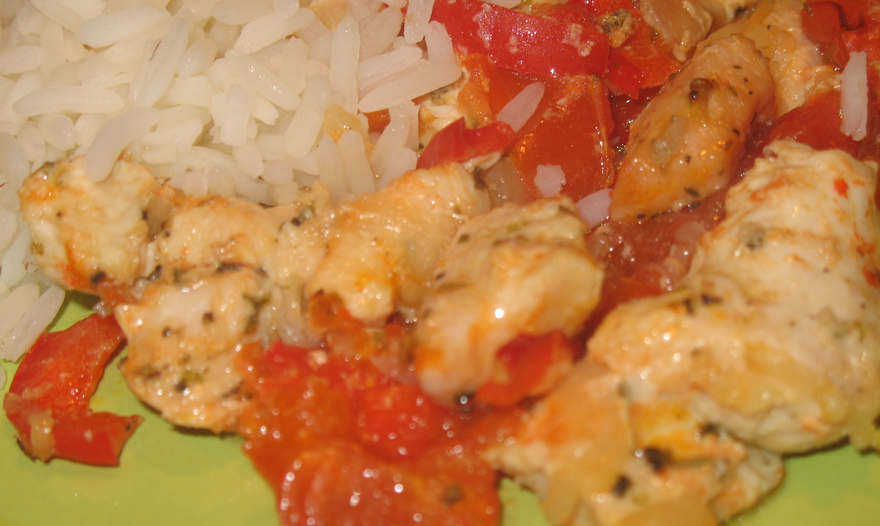 Курица а-ля фахитос