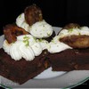 Brownie -Тройной шоколад с карамелизированным бананом