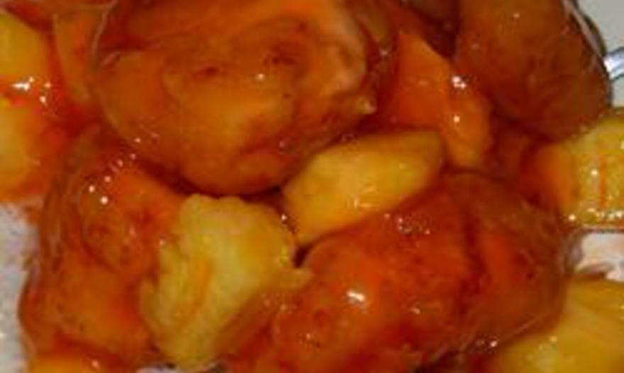 Курочка в кисло-сладком соусе
