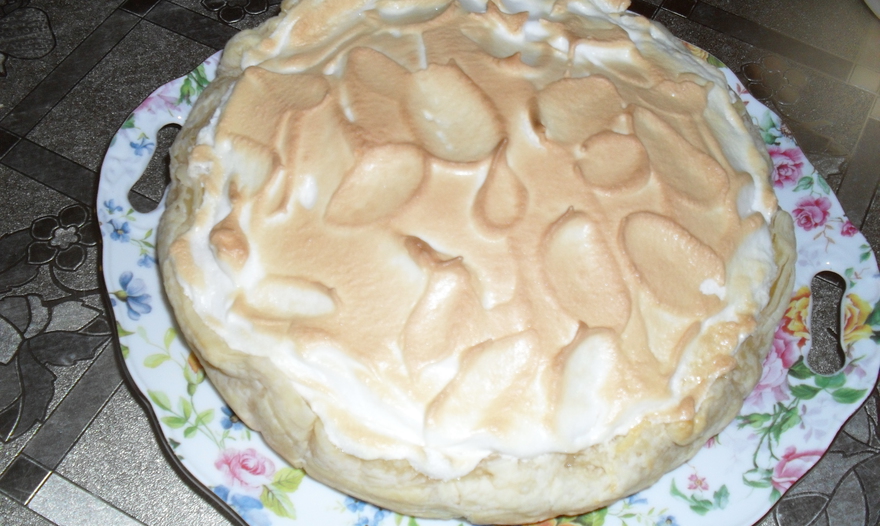 Творожный пирог " Из того, что было..."