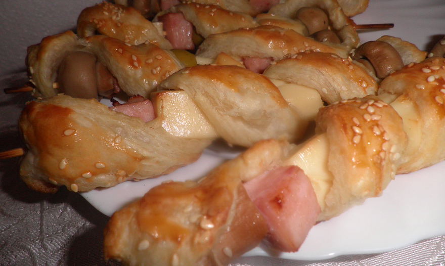 Экспресс-шашлычок на шпажках