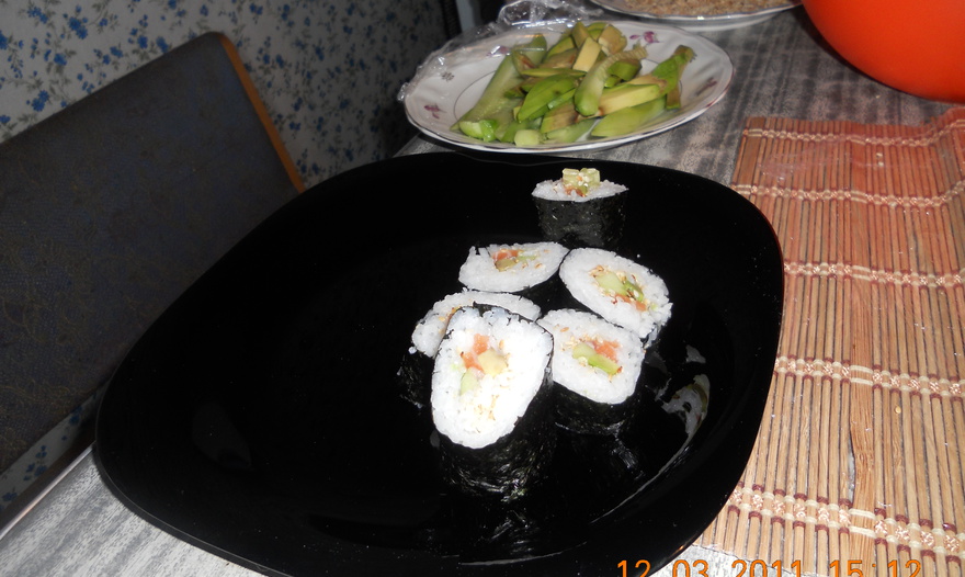 Суши.Ассорти из роллов