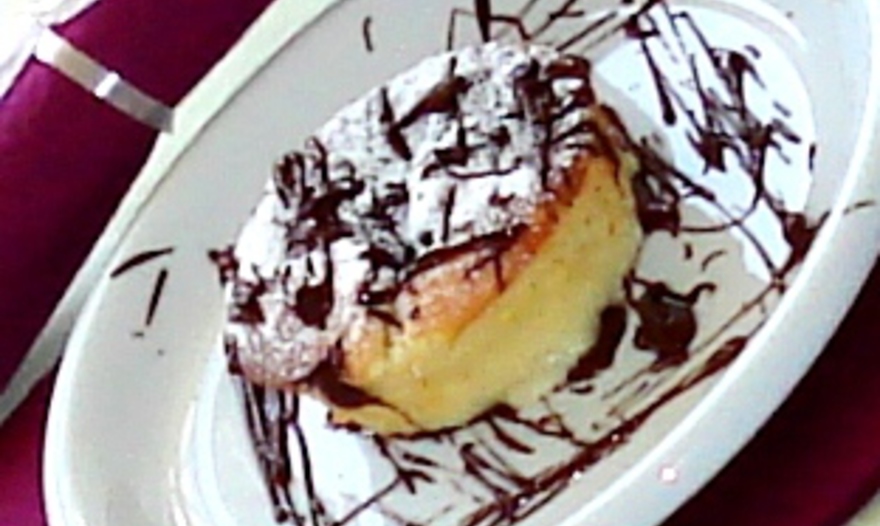  Марципановое суфле с шоколадом