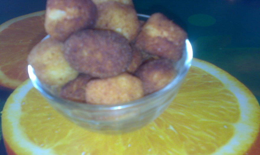 Картофельно-сырные шарики