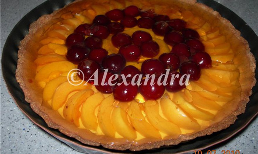 Тартелетки с фруктами.