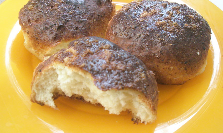 Творожные булочки со штрейзелем