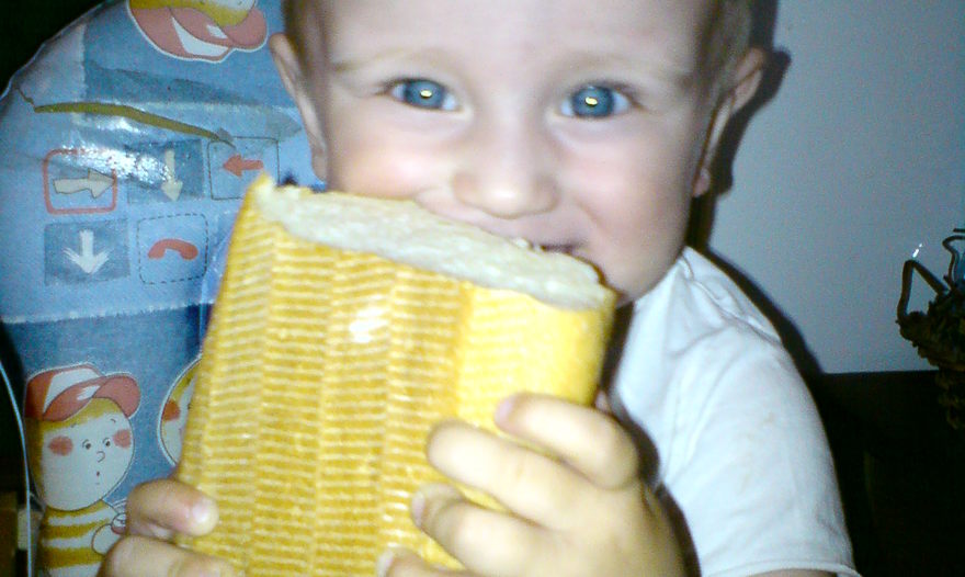 Салат с копченой курочкой