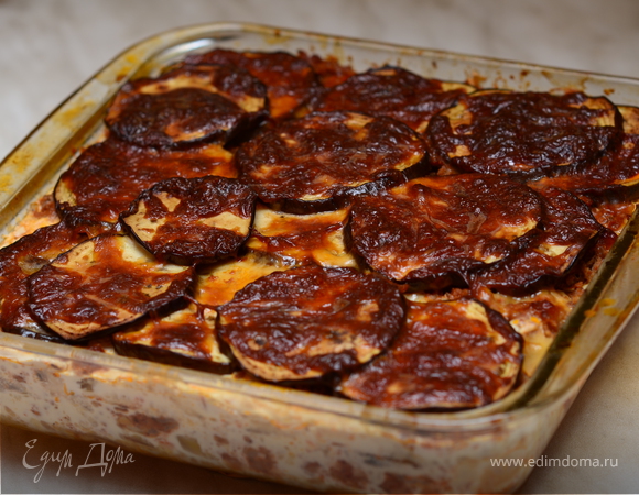 Мусака с баклажанами по гречески • Мясо с баклажанами - пошаговый рецепт с фото на Готовим дома