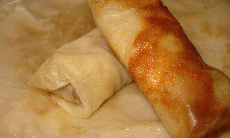 Ажурные блинчики на кефире