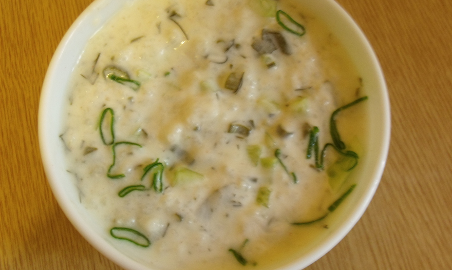 Кефирный суп 