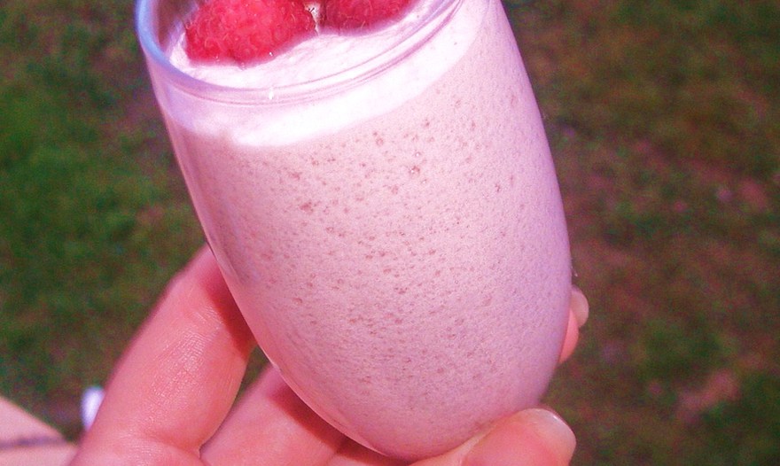 Малиновый мусс.