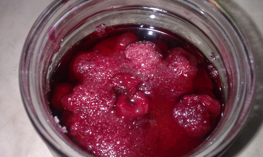 Торт "Пьяная вишня"