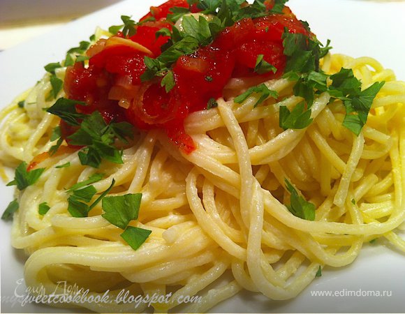 Рецепт №5: Спагетти с Водкой