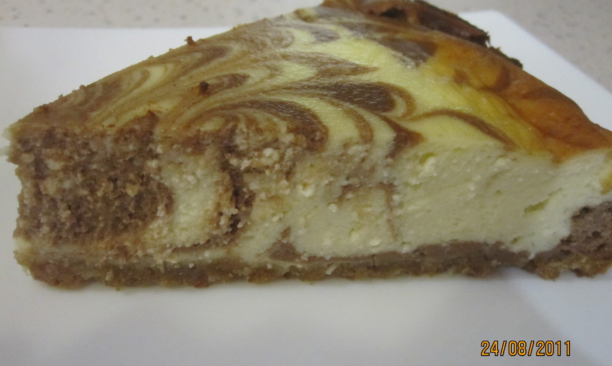 Мраморный чизкейк