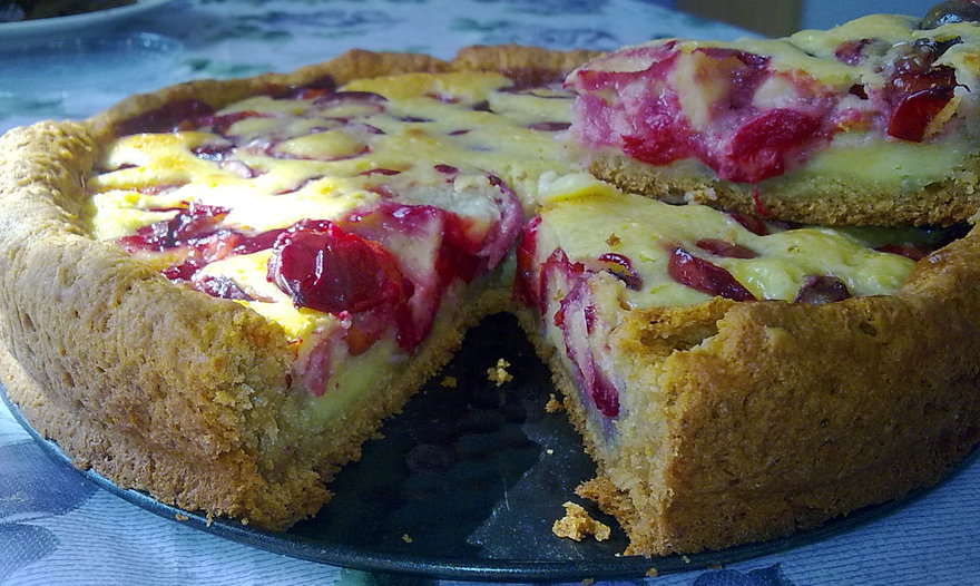 Сливовый пирог
