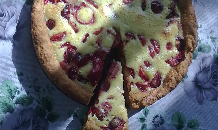 Сливовый пирог