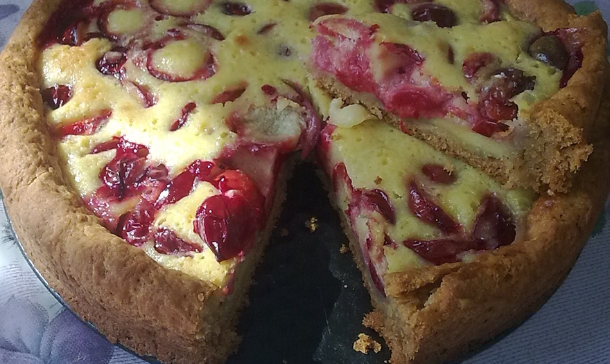 Сливовый пирог