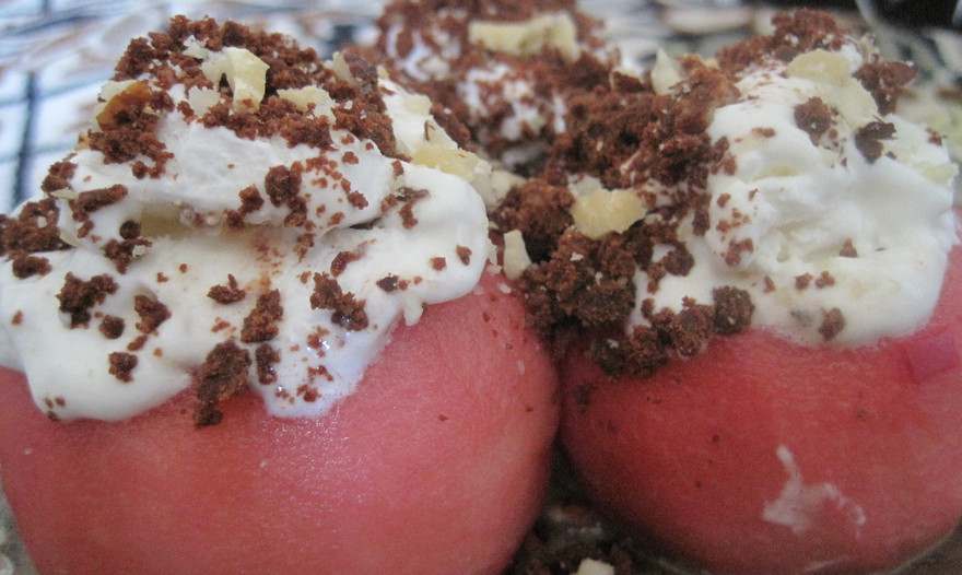 Фаршированные яблоки