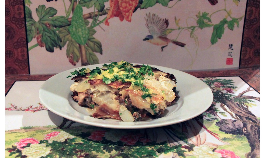 Жаркое с курицей и овощами