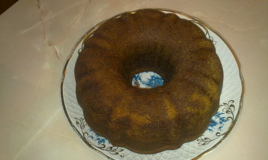 Шоколадно-корично-мускатный кекс-экспромт