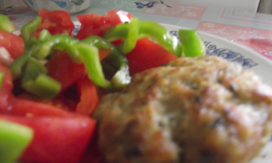 Котлетки с зеленью