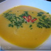 Морковный суп с сыром